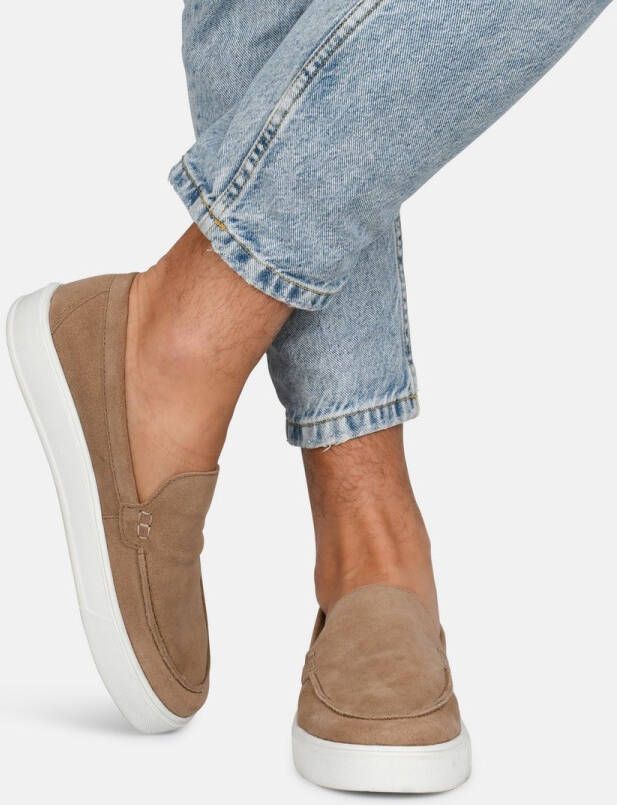 PS Poelman Gregory suède loafers taupe - Foto 2