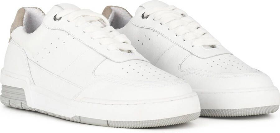 PS Poelman KEVIN Heren Sneakers Wit met combinatie - Foto 4