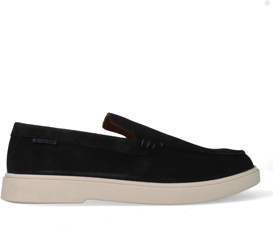 PS Poelman Mason suède loafers donkerblauw - Foto 4