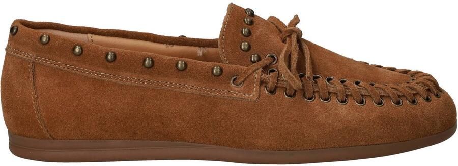 PS Poelman Loafers Dames Bruin