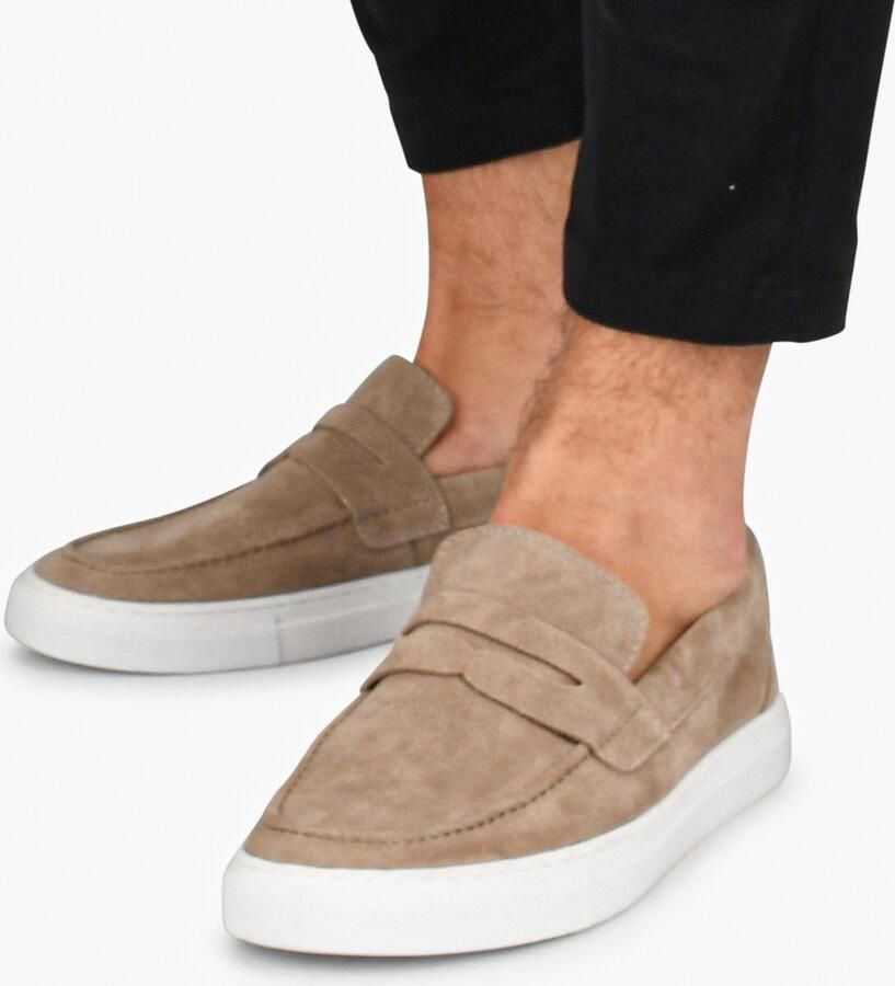 PS Poelman MICK Heren Loafers Licht bruin - Foto 2
