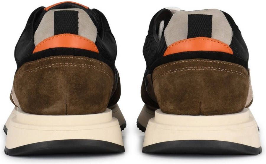 PS Poelman NASH heren sneakers Groen met combinatie - Foto 2