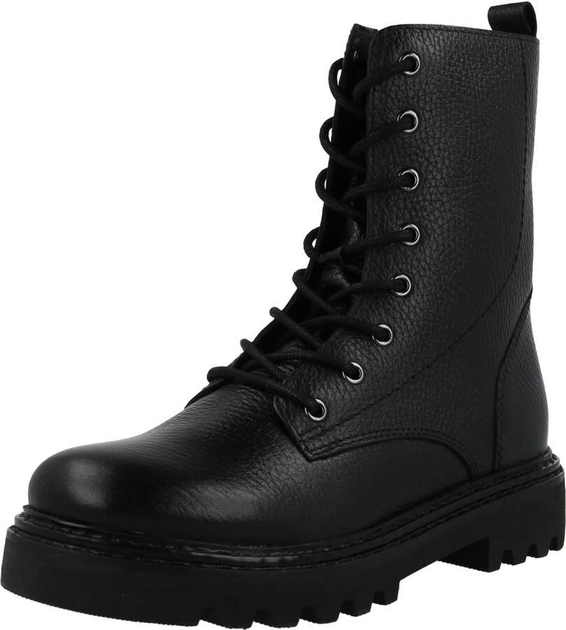 PS Poelman Saturno leren veterboots zwart - Foto 10