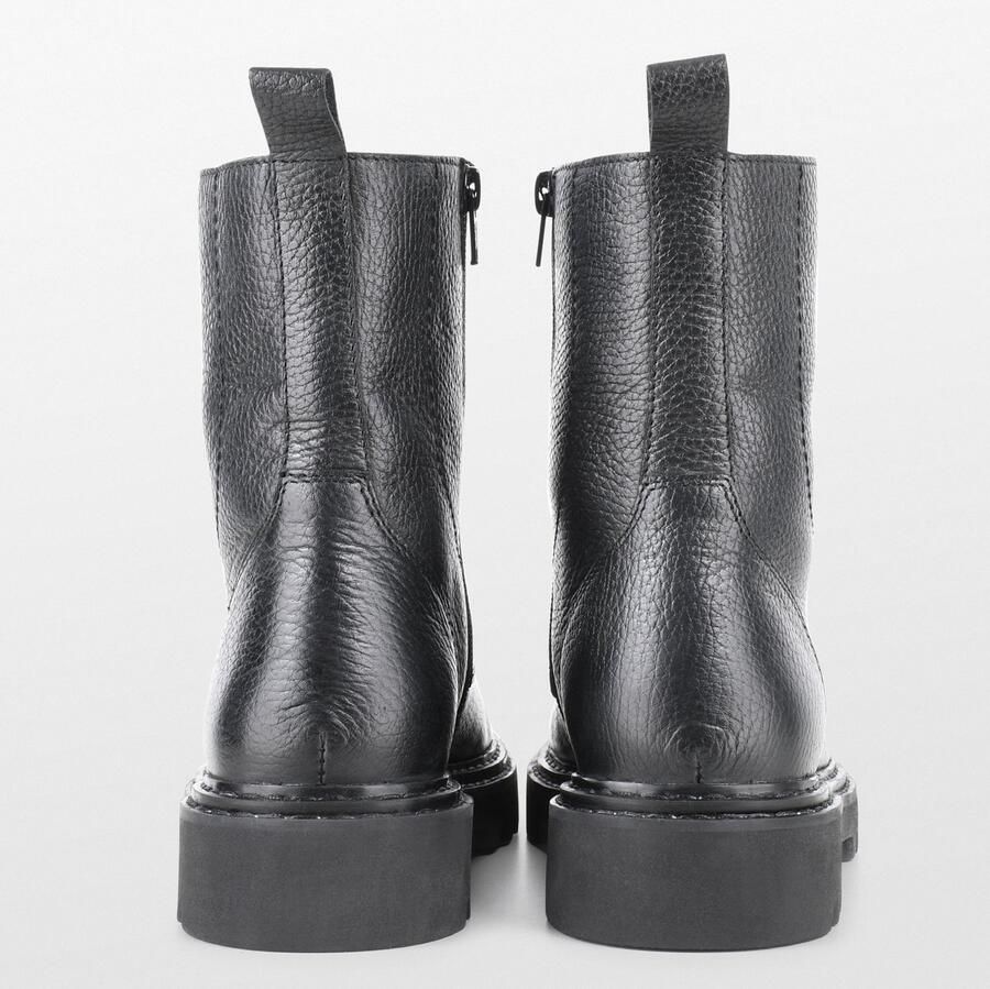 PS Poelman Saturno leren veterboots zwart - Foto 2