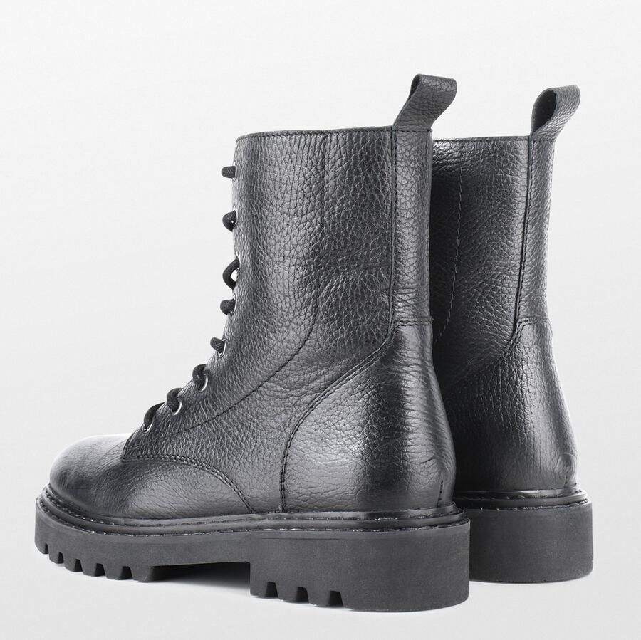 PS Poelman Saturno leren veterboots zwart - Foto 5