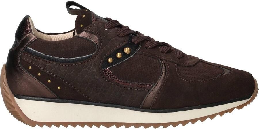 PS Poelman Sneakers Dames Bruin