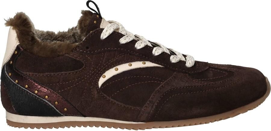 PS Poelman Sneakers Dames Bruin