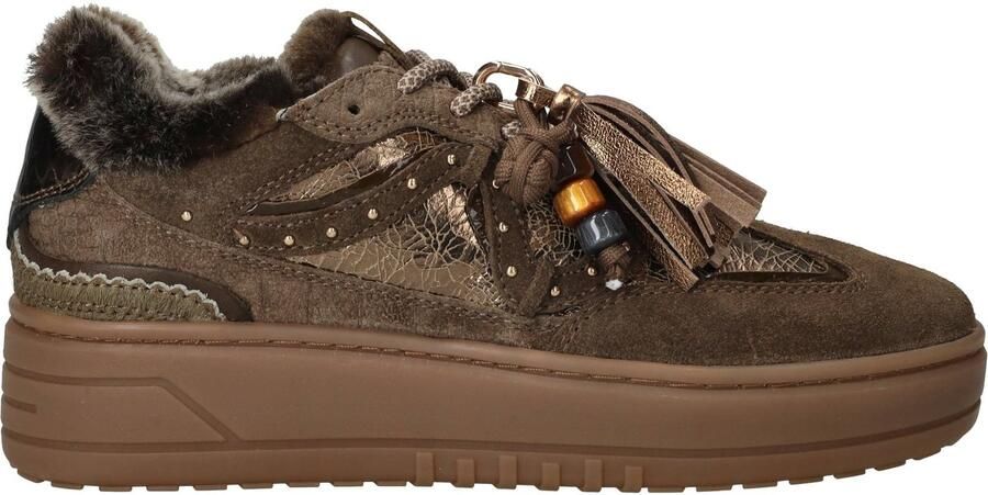 PS Poelman Sneakers Dames Groen