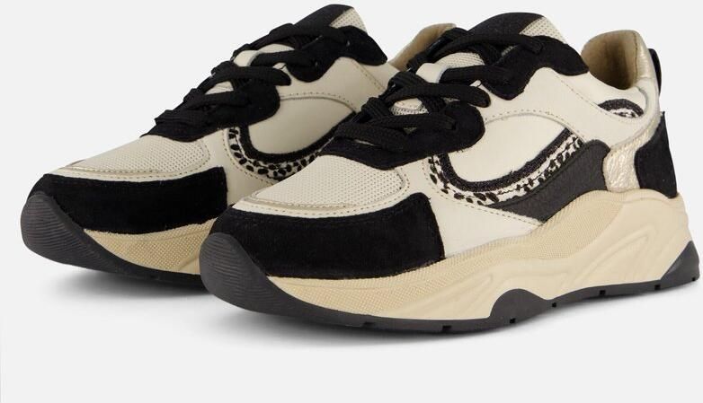 PS Poelman Sneakers zwart Synthetisch Dames