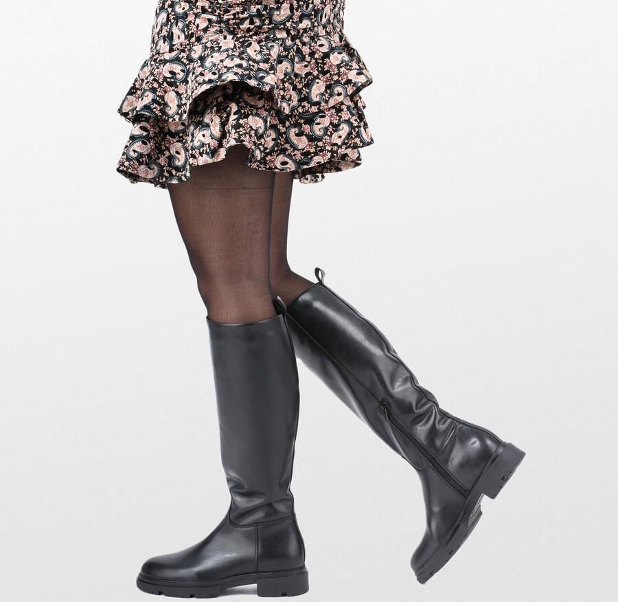 PS Poelman SOPHIE Dames Hoge Laarzen Zwart - Foto 6