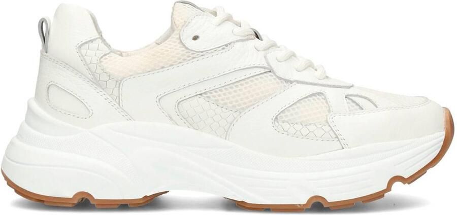 PS Poelman Tokio chunky leren sneakers wit - Foto 2