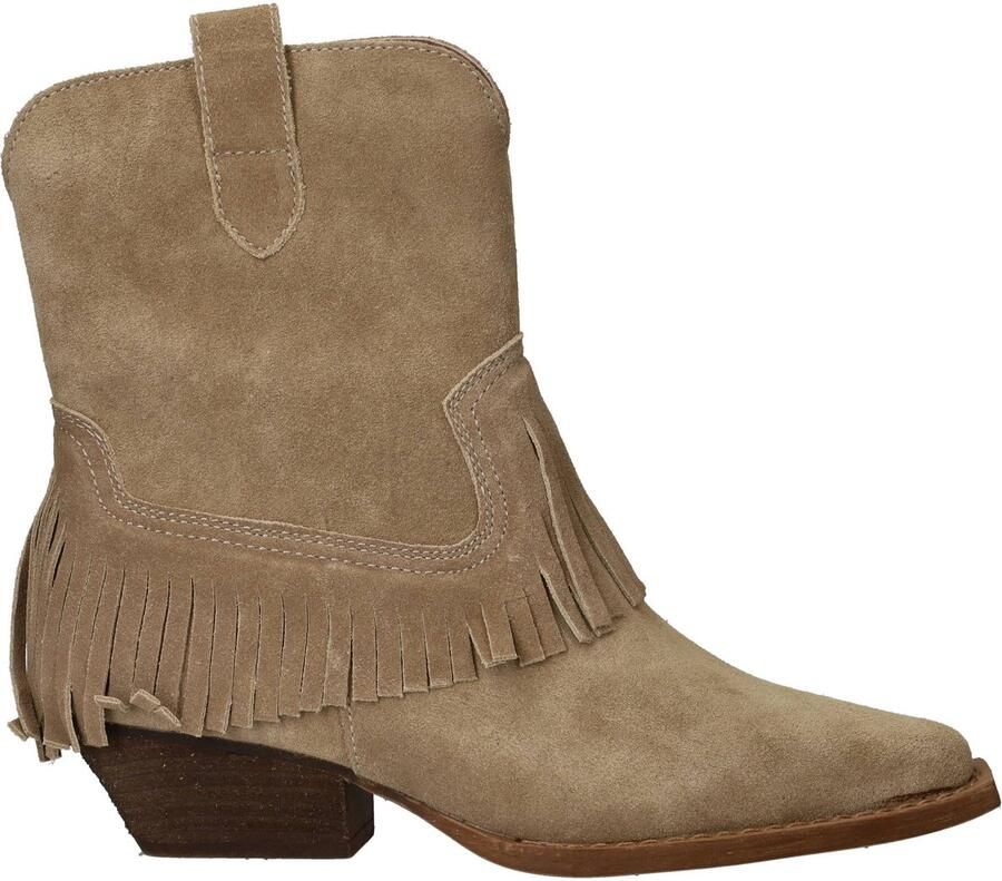 PS Poelman Westernboots Dames Beige