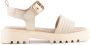 PS Poelman SATURNOS Dames Sandalen Crème - Thumbnail 1