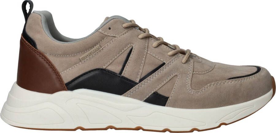 PS Poelman Sneakers Heren Taupe