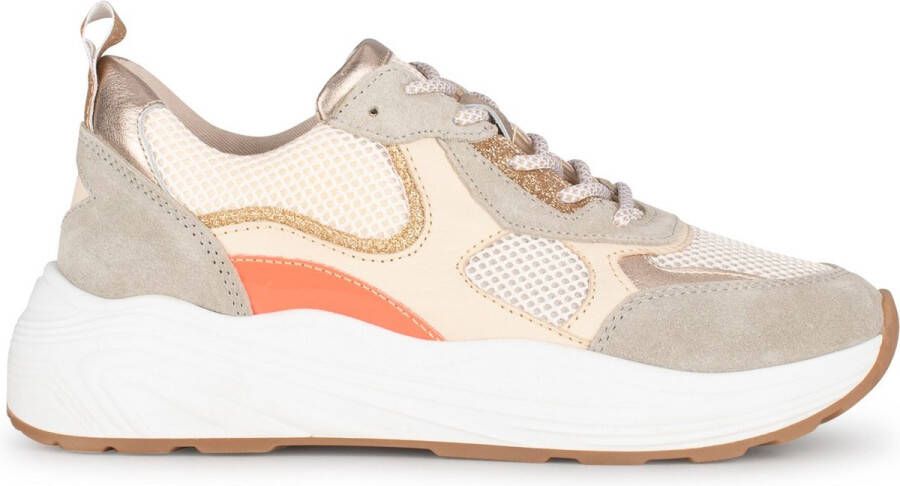 PS Poelman TRIANGLE Dames Sneakers Zwart met combinatie - Foto 5