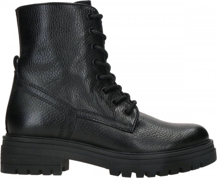 PS Poelman Veterboot Meisjes Zwart