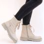 PS Poelman Veterboot Vrouwen Beige - Thumbnail 1