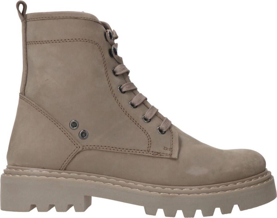 PS Poelman Veterboot Vrouwen Beige