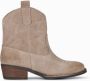 PS Poelman Bila suède cowboylaarzen beige Meisjes Suede Effen 39 - Thumbnail 2