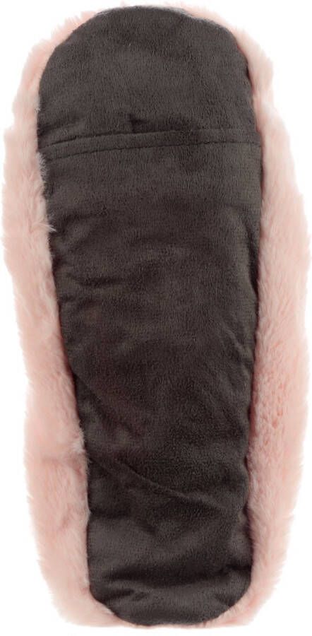 Puckator Verwarmde Eenhoorn Sloffen Roze Wit Heatpack Magnetron Pantoffels - Foto 3