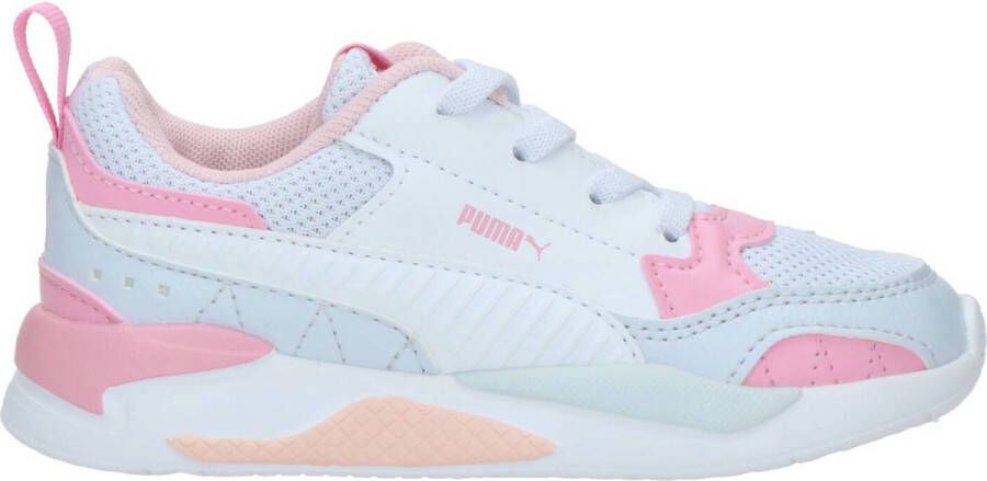 Puma 374265 192 X Ray 2 Square Lage schoenen Meisje wit roze