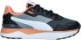 PUMA 382048 R78 Voyage JR Sneaker Zwart grijs roze - Thumbnail 1
