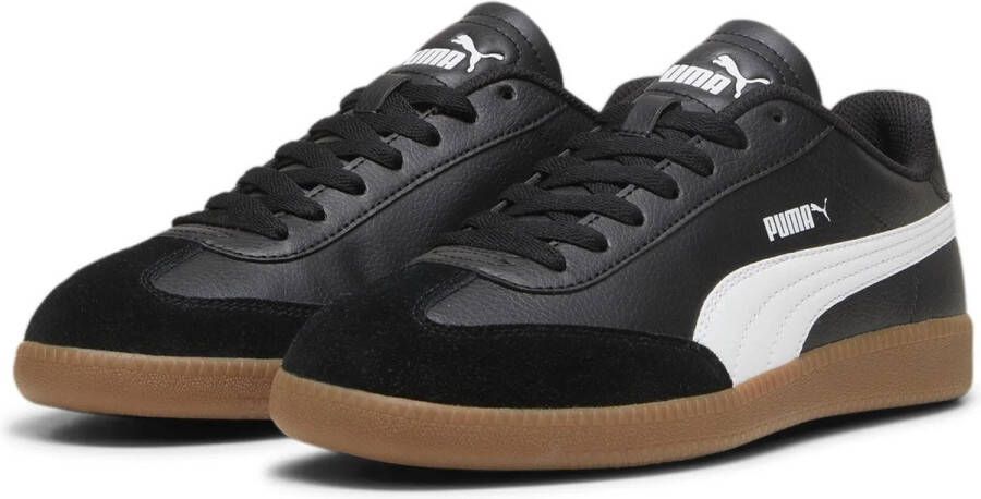 PUMA Rebound v6 Sneakers wit Imitatieleer