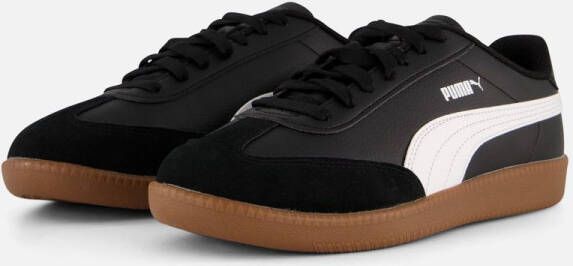 PUMA Rebound v6 Sneakers wit Imitatieleer