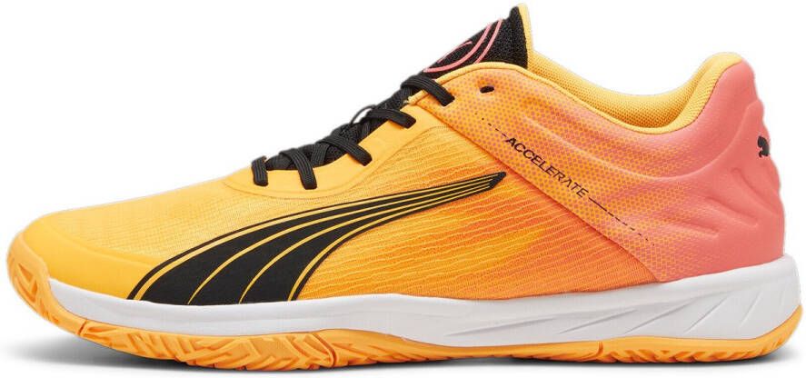 PUMA Accelerate Turbo Indoor Fietsschoenen Oranje Man