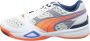 PUMA Agilio Sportschoenen Vrouwen wit oranje blauw - Thumbnail 3