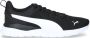 PUMA Anzarun Lite Unisex Sneakers Black White - Thumbnail 1