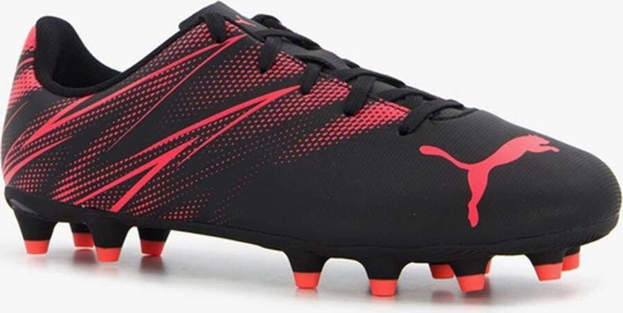Puma Attacanto FG voetbalschoenen zwart rood