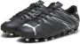 Puma Attacanto FG AG Junior voetbalschoenen zwart wit Imitatieleer 29 - Thumbnail 2