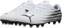 Puma Attacanto II junior voetbalchoenen wit zwart - Thumbnail 2