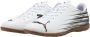 Puma Attacanto II IT senior voetbalschoenen wit zwart - Thumbnail 2