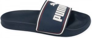 PUMA Slipper Leadcat Poolslipper Blauw