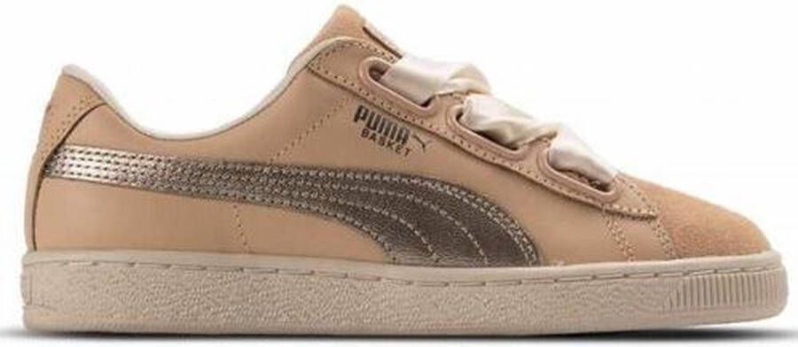 PUMA Basket Heart Up Natural Vachetta