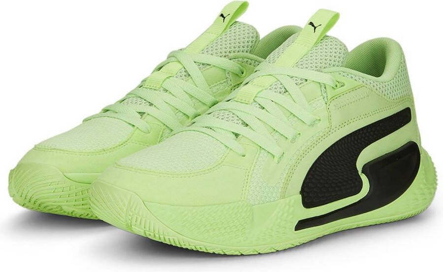 PUMA Basketbalschoenen voor Volwassenen Court Rider Chaos Limoen