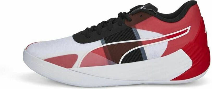 PUMA Basketbalschoenen voor Volwassenen Fusion Nitro Team Wit Mannen