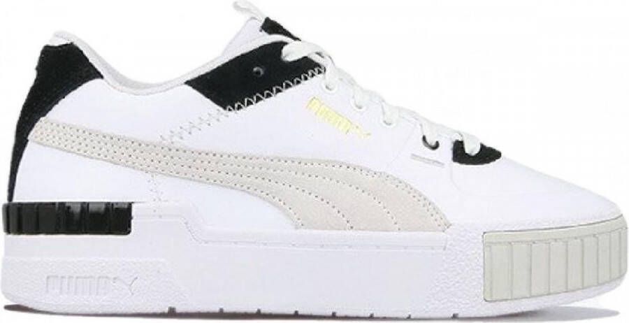 PUMA Cali Sport Mix Wn's Lage sneakers Leren Sneaker Dames Wit