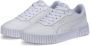 Puma Carina 2.0 sneakers wit Imitatieleer Effen 31 - Thumbnail 2