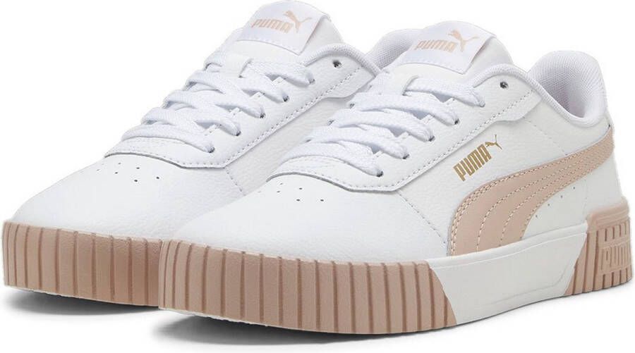 PUMA Carina 2.0 Dames Sneakers White-Rose Quartz- Gold