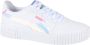 PUMA Carina 2.0 Deep Dive Jr FALSE Sneakers White-Blue Skies-Fast Pink - Thumbnail 1