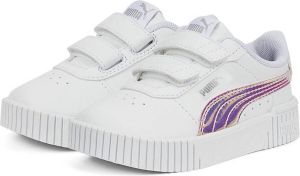 PUMA Carina 2.0 Holo V Babyschoenen White Silver