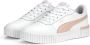 PUMA Carina 2.0 Junior Hardloopschoenen White Rose Dust Kinderen - Thumbnail 1