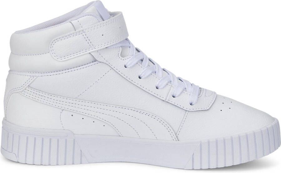 PUMA Carina 2.0 Mid hoge dames sneakers Wit Uitneembare zool - Foto 3