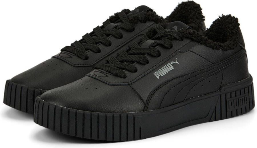 PUMA Carina 2.0 WTR Jr kindersneaker winterschoenen schoenen gevoerd 388455 zwart