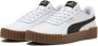 PUMA Carina 3.0 Dames Sneakers White- Black - Thumbnail 1