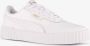 PUMA Carina 3.0 dames sneaker leren schoenen 400365 01 wit - Thumbnail 2
