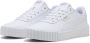 PUMA Carina 3.0 dames sneaker leren schoenen 400365 01 wit - Thumbnail 9